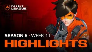 FACEIT League Best Plays of the Week | Season 6 &bull; Week 10 | Overwatch Montage