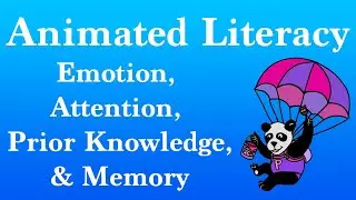 Animated Literacy Overview & Research 1: Emotion, Attention, Prior Knowledge, & Memory