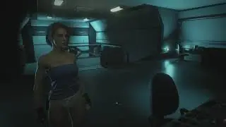 RESIDENT EVIL 3 Remake jill valentine mod panties white