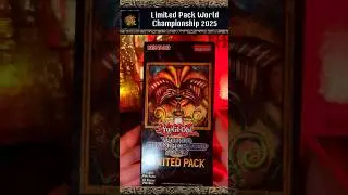 Limited Pack World Championship 2025 Opening #yugioh #yugiohtcg #yugiohopening