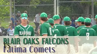 Blair Oaks Falcons Baseball 2025 vs Fatima Comets