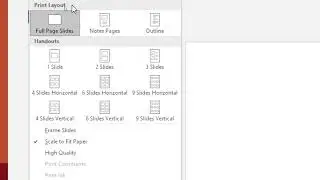 How to Print Power Point (PPT Note)