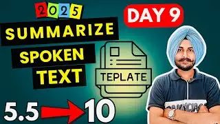 PTE Summarize Spoken Text Template 2025: Best Method to Score 90/90 (Step-by-Step Strategy)