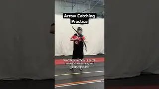 In combat archery, a catch revives, and in extreme archery it&rsquo;s worth 3 points. #shorts