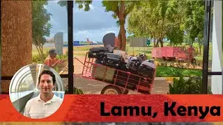 Receiving Luggage at Lamu Airport [Manda Airport] | Kenya