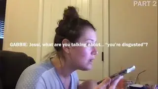 Gabbie Hanna and Jessi Smiles phone call