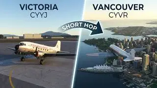 MSFS DC3 CYYJ-CYVR