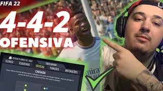TATICAS PERSONALIZADA OFENSIVA / 4-4-2 EXPLICANDO ELA ✅