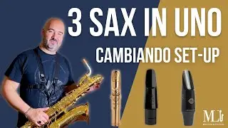 Come ottenere 3 sassofoni in uno, il cambio del set-up