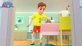 Baby John's First Swim Lesson   Kids Songs & Nursery Rhymes @LittleAngel