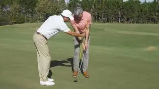 Take it Back Low and Swing Up at Impact