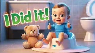 Potty Training Made FUN! I Can Go Potty Rhyme with Teddy Bear