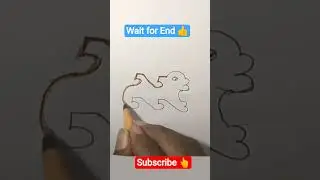 553 to dog drawing #shorts #trending #viral #drawing #art