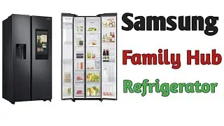 Samsung family hub refrigerator ||family hub full review in hindi