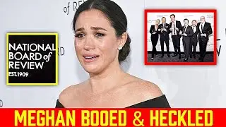 Meghan In Tears Gets KICKED Out Of National Board of Review Awards As She's Loudly Booed & Heckled