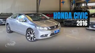 HONDA CIVIC 2.0 LXR FLEX AUTOMATICO 2016