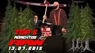 Топ 5 моментов Raw 13/07/2015