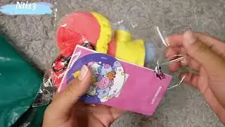 Unboxing Official BT21 Tata Dream Baby Bagcharm Keyring