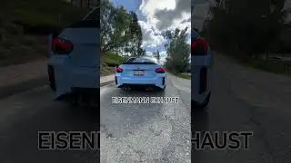 ONE OF THE BEST EXHAUST SETUPS FOR THE G87 M2 | 2024 BMW M2 Eisenmann Exhaust @abc.garage