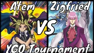 YGOPro | Atem Vs Zigfried Von Schroeder | Yugioh Character Deck Tournament
