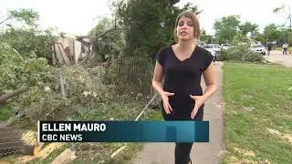Residents reeling after tornado rips through town