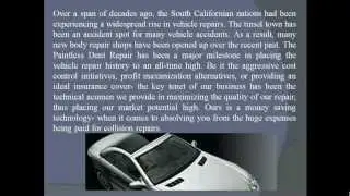 A breakthrough in cost effective alternatives- the paintless dent removal