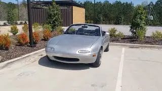 Enjoying my 1991 Mazda Miata (POV Drive)
