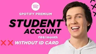 How to Get 🔥Spotify Premium Students Plan for JUST ₹69✅ Without Student ID | Spotify Premium ✨ 2025