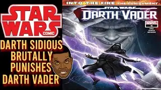 Darth Vader is BEATEN by Darth Sidious like Obi-Wan Kenobi | Star Wars Comics Explained