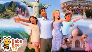 Trip of Wonders 🌍 | Family Vacation Song for Kids | Visit 7 Wonders of the World