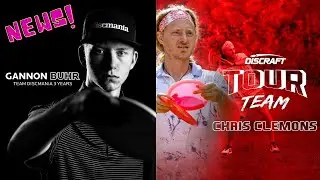 Disc Golf News! Gannon Buhr and Chris Clemons find a home!