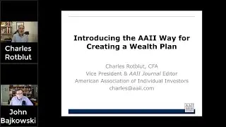 Introducing the AAII Way for Creating a Wealth Plan