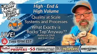 Ball Pythons High Quality, High Volume - Proper Royals Live! w/ BC's Balls
