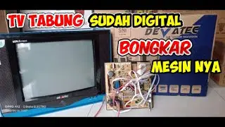 Tv tabung digital murah cek mesinnya