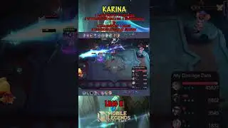 KARINA TITAN WYRMSLAYER WARRIOR COMBO SYNERGY ~ MAGIC CHESS MOBILE LEGENDS #shorts #karina