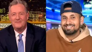 ‘I’ve actually grown to really like you’: Piers Morgan sits down with Nick Kyrgios