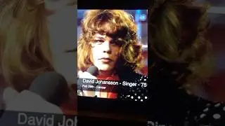 2025&hellip;David Johansen RIP 75￼