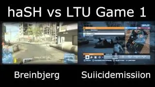 haSH vs LTU, Game 1 (8v8 Battlefield 3 Gameplay/Live Clan War)