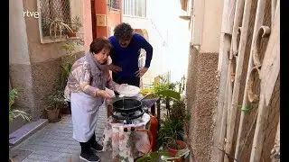 Paparajotes al estilo abaranero desde la calle Artichuela y para toda Espa&ntilde;a a trav&eacute;s de TVE1