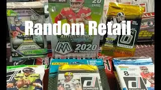 Random Retail Football Card Pack Opening 21 Packs from 2013-20! * Auto + Rookies + Prizm & More! *