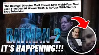 THE BATMAN UNIVERSE IS SAFE!! | Matt Reeves and Warner Bros NEW Deal | Reeves-verse