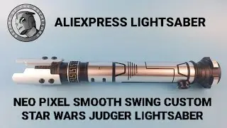 Обзор TXQSABER Neo Pixel Star Wars Custom Lightsaber Judger Smooth Swing