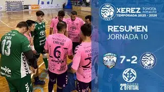 SEGUNDA DIVISIÓN B GRUPO V J.10 | Resumen del Jumilla FS 7-2 Xerez Toyota Nimauto