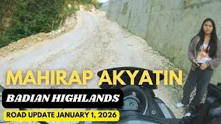 Badian Highlands Road Update January 1, 2026 l Solo Ride South of Cebu