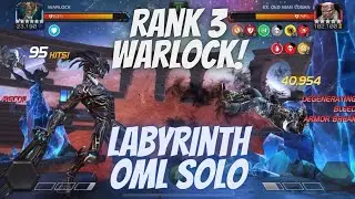6 Star Rank 3 Warlock Destroys Labyrinth  Of Legends Old Man Logan!