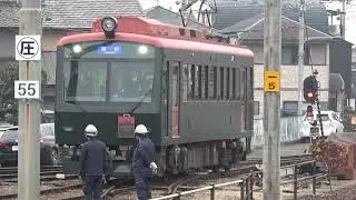 【叡山電車】700系　ノスタルジック改731号車による貸切列車　動画