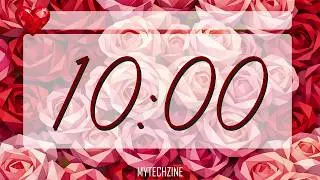 10 Minute Valentine Countdown | Romantic Focus Timer