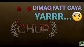 Chup movie review | #moviestalk50 #chup #chupreview #chupmovie