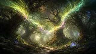 Basic Land &mdash; Forest | Mystical Birdsong for Sleeping (No Ads) | 10 Hours | ASMR | MTG Ambience