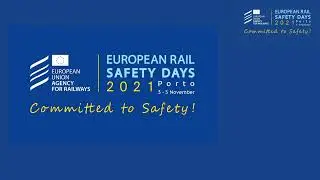 EUROPEAN RAIL SAFETY DAYS - 5 NOV 2021